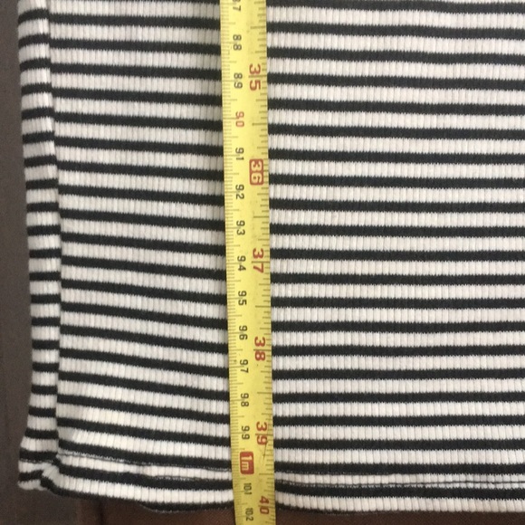 One❤️Clothing Los Angeles Striped Tank Fitted Midi Cut Out Dress - Picture 14 of 17